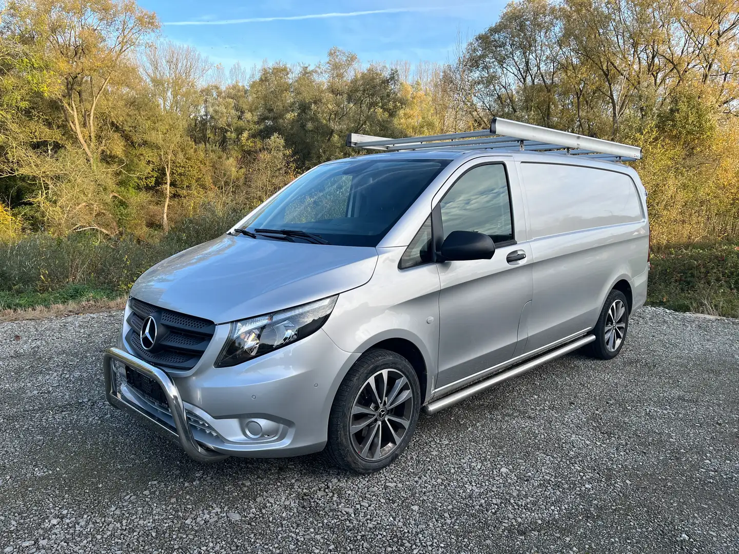 Mercedes-Benz Vito 116CDI AUTOMAAT 163PK VERLENGD 29.744€ ex btw Argent - 1