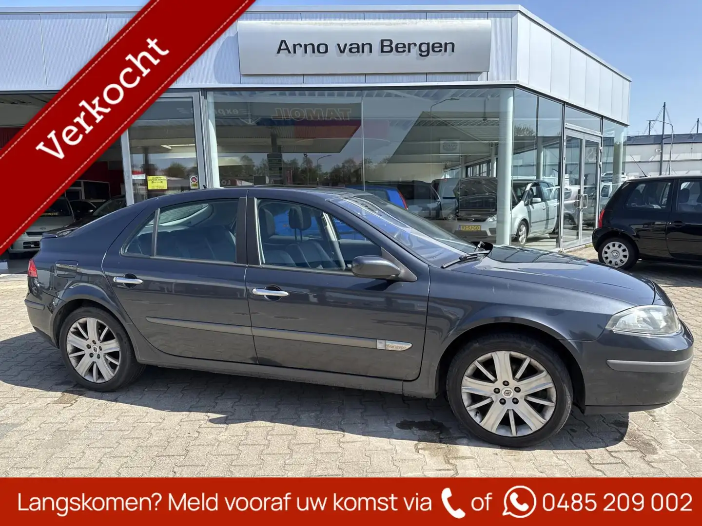 Renault Laguna 2.0-16V Business, climatronic, cruisecontrol, pdc, Grau - 1