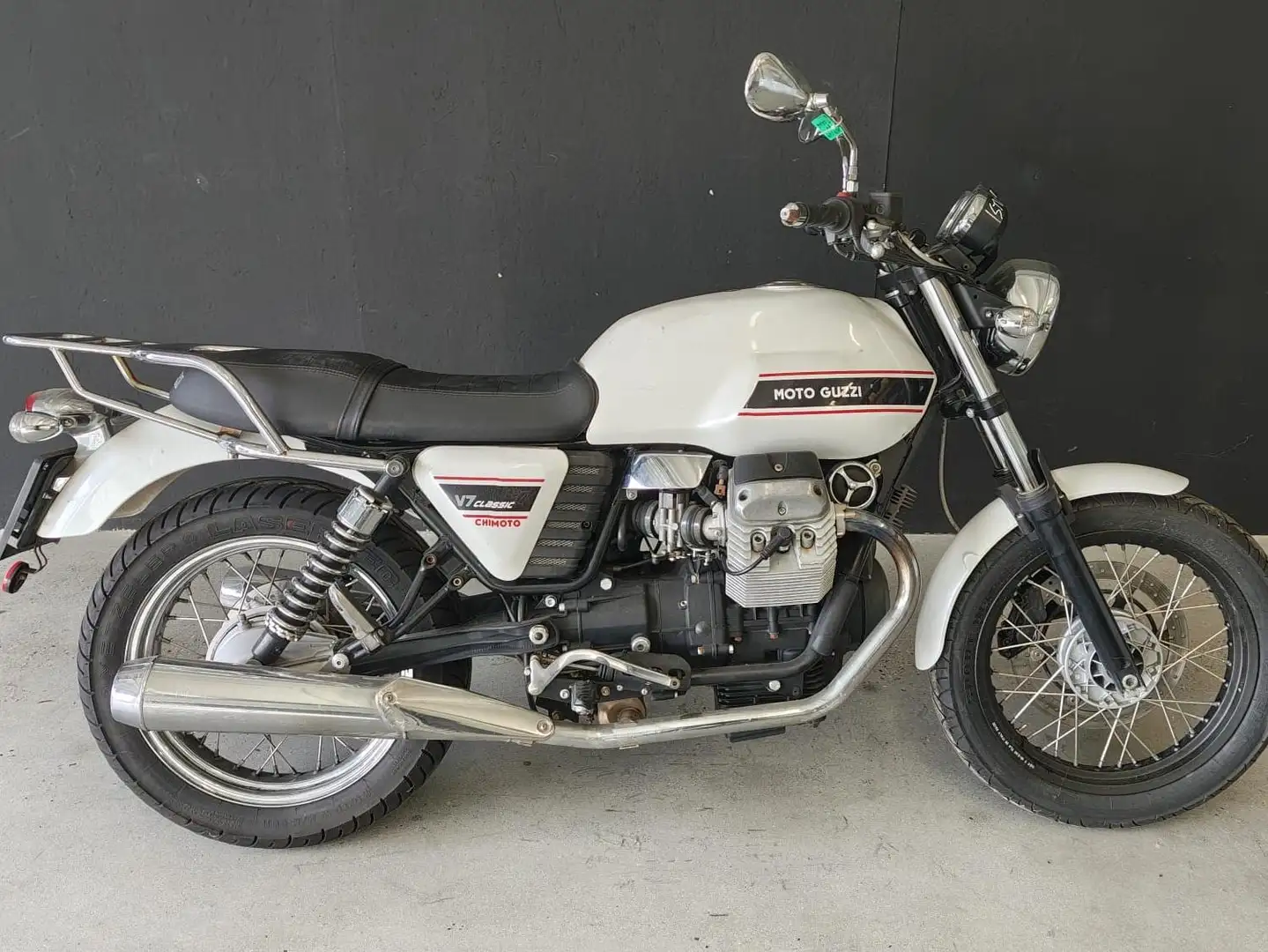 Moto Guzzi V 7 STONE - SOLO EXPORT Bianco - 1