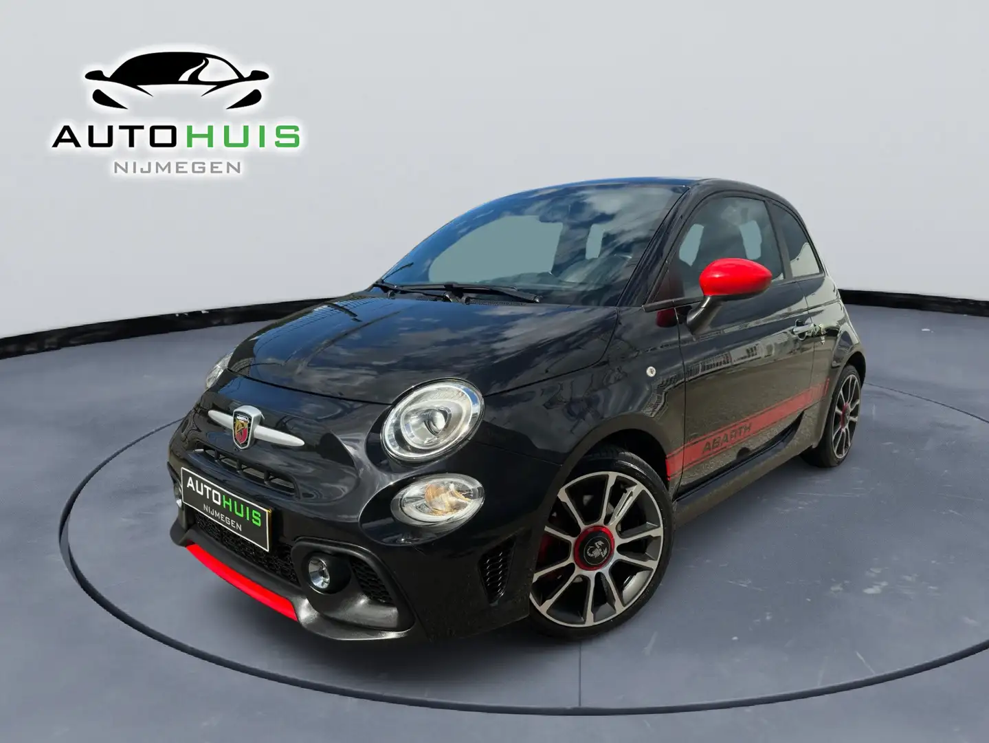 Fiat 500 Abarth 1.4 T-Jet 595 Automaat Navigatiesysteem Abc klep Z Zwart - 1