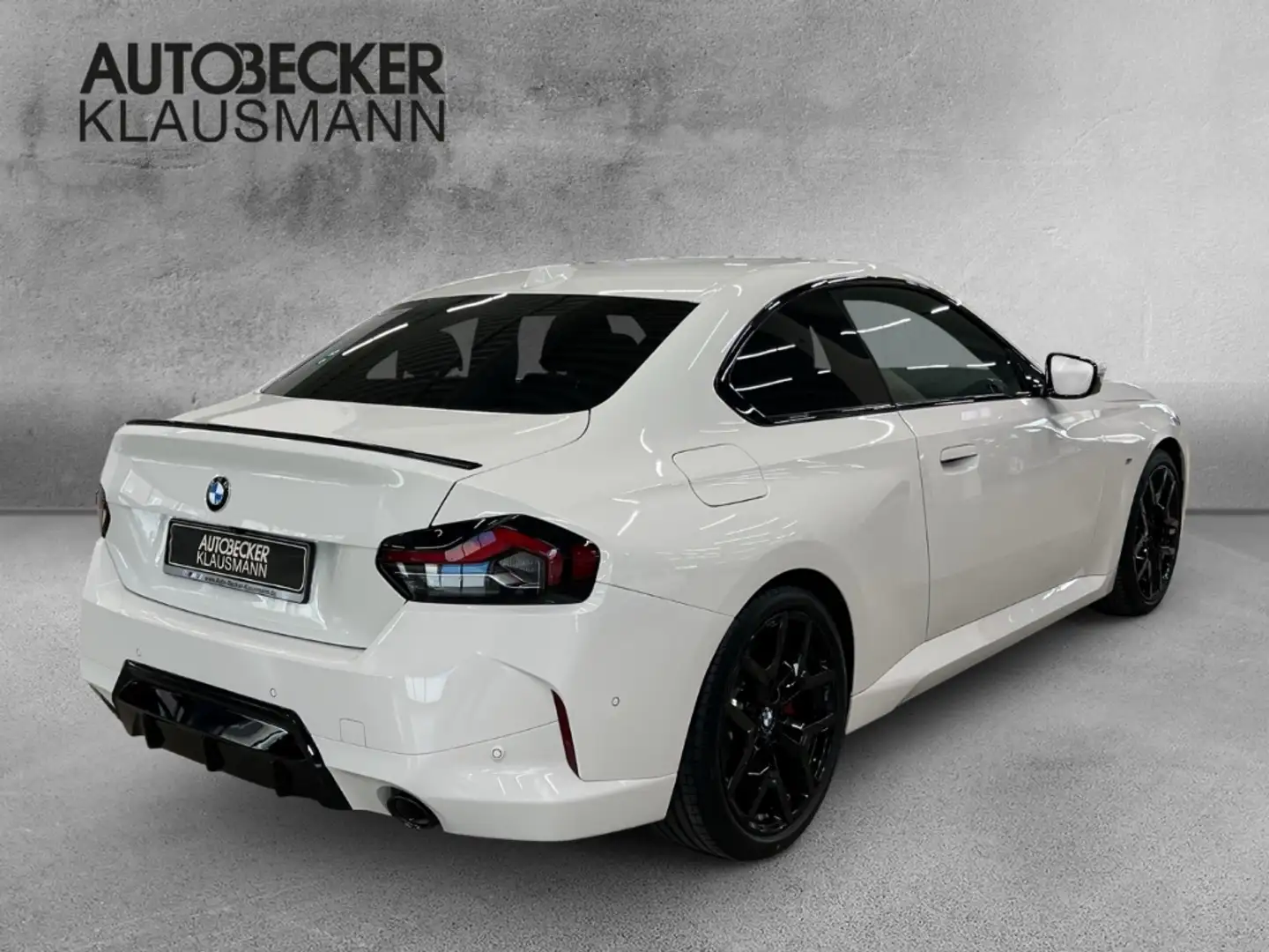 BMW 230 i Coupe M Sport LMR 19'' Park-Assistent HUD Navi d Blanc - 2