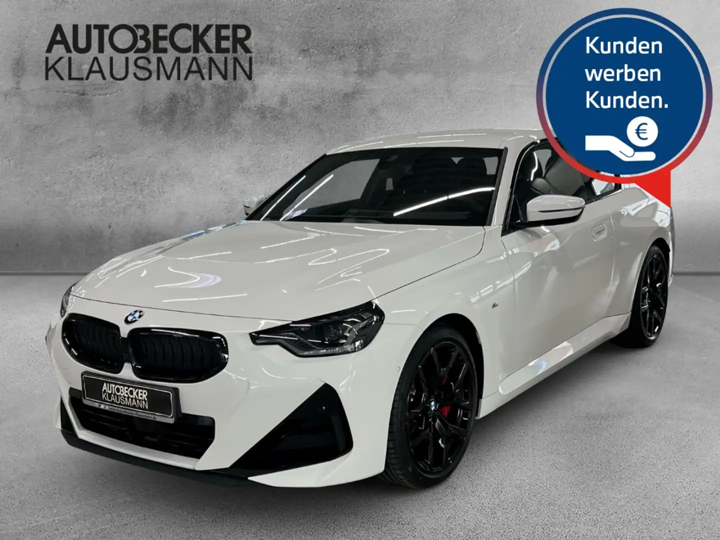 BMW 230 i Coupe M Sport LMR 19'' Park-Assistent HUD Navi d White - 1