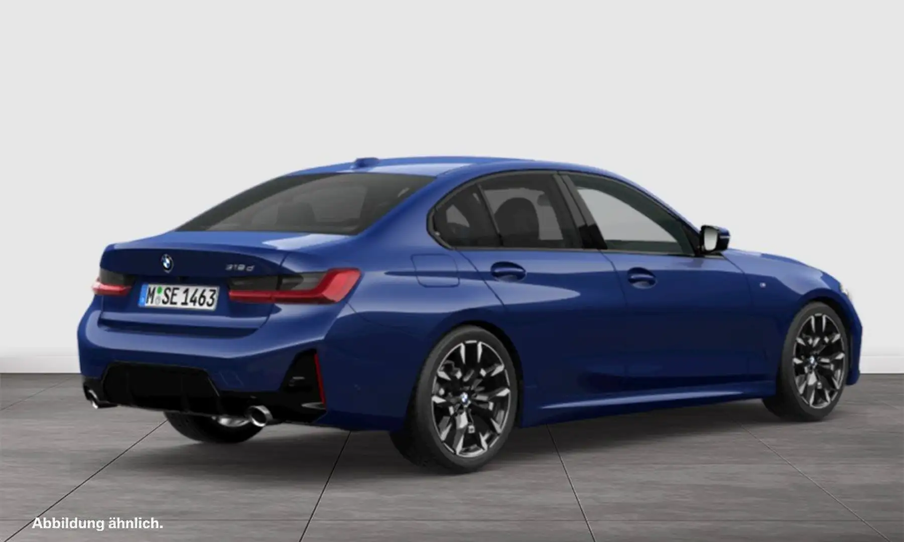 BMW 318 d M SPORT+PA+SHZ+KOMFORTZG+19" Blau - 2