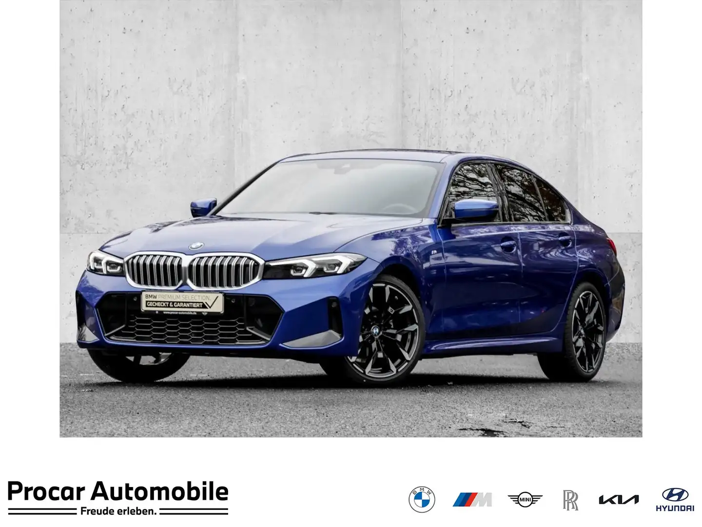 BMW 318 d M SPORT+PA+SHZ+KOMFORTZG+19" Blau - 1