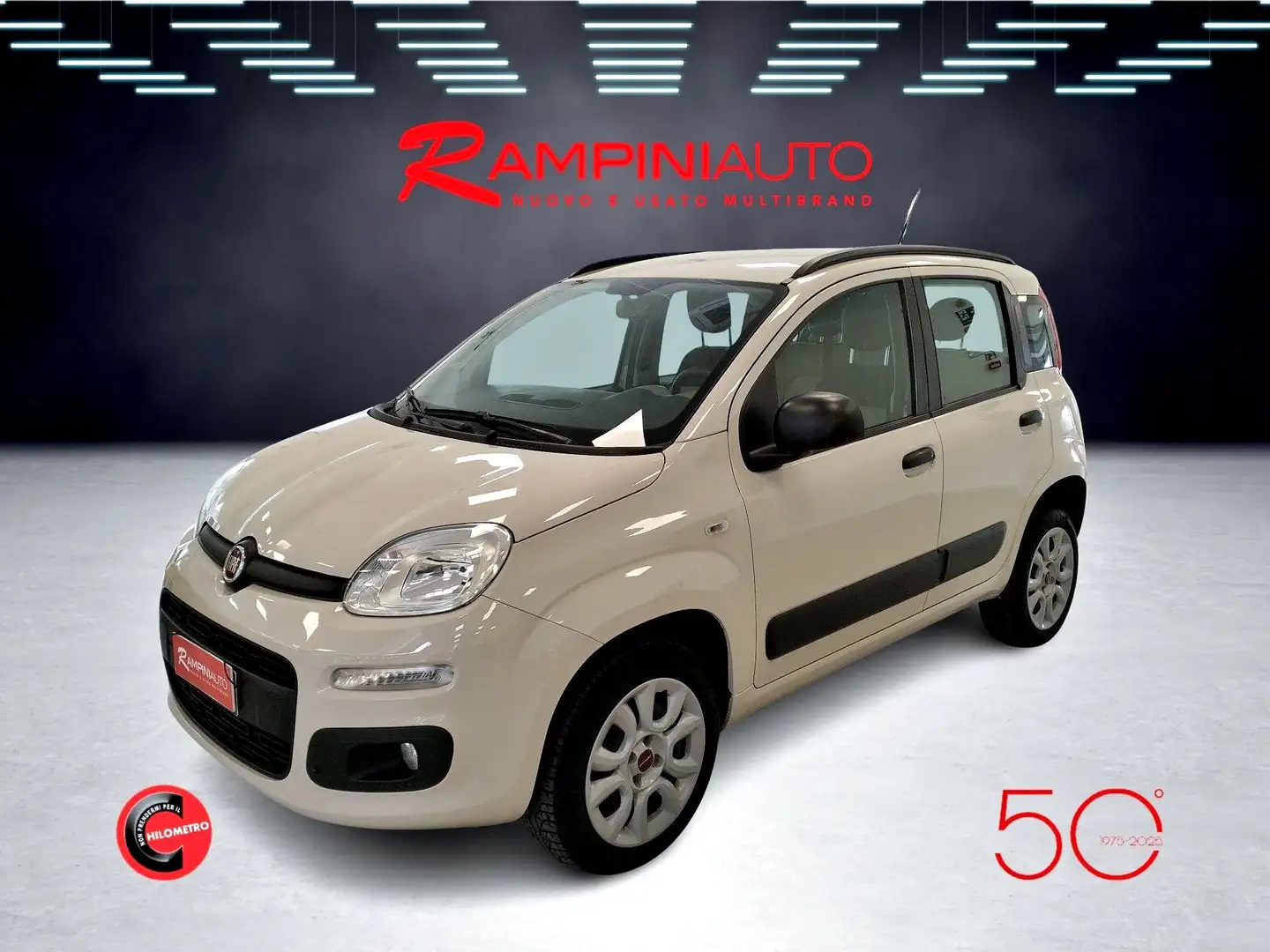Fiat Panda 0.9 TwinAir Turbo Natural Power Km 73.000 Unico Pr Beige - 1