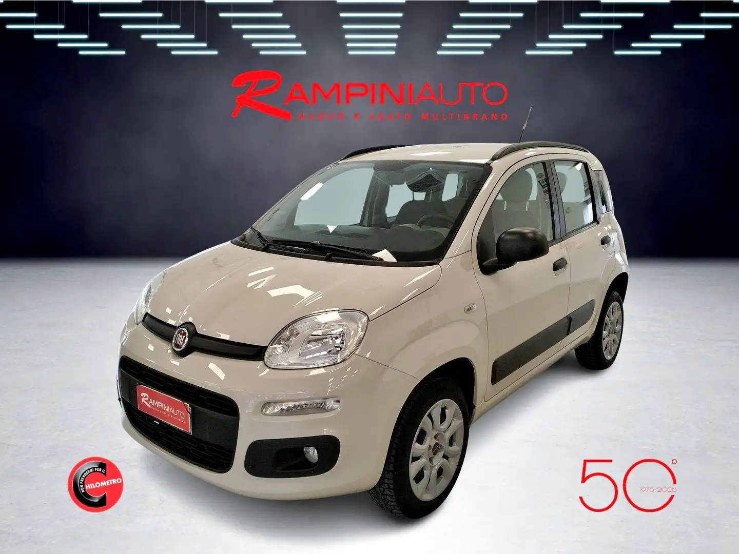 Fiat Panda 0.9 TwinAir Turbo Natural Power Km 73.000 Unico Pr Beige - 2