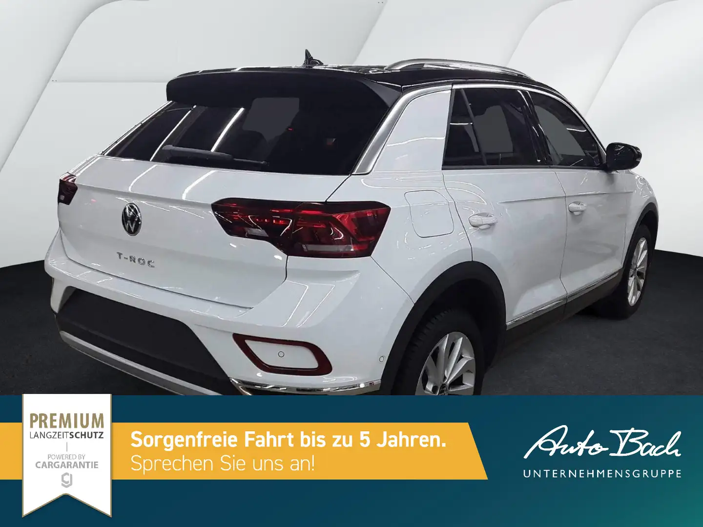 Volkswagen T-Roc 1.5 TSI DSG Style, Navi, LED, AHK, Park As Weiß - 2