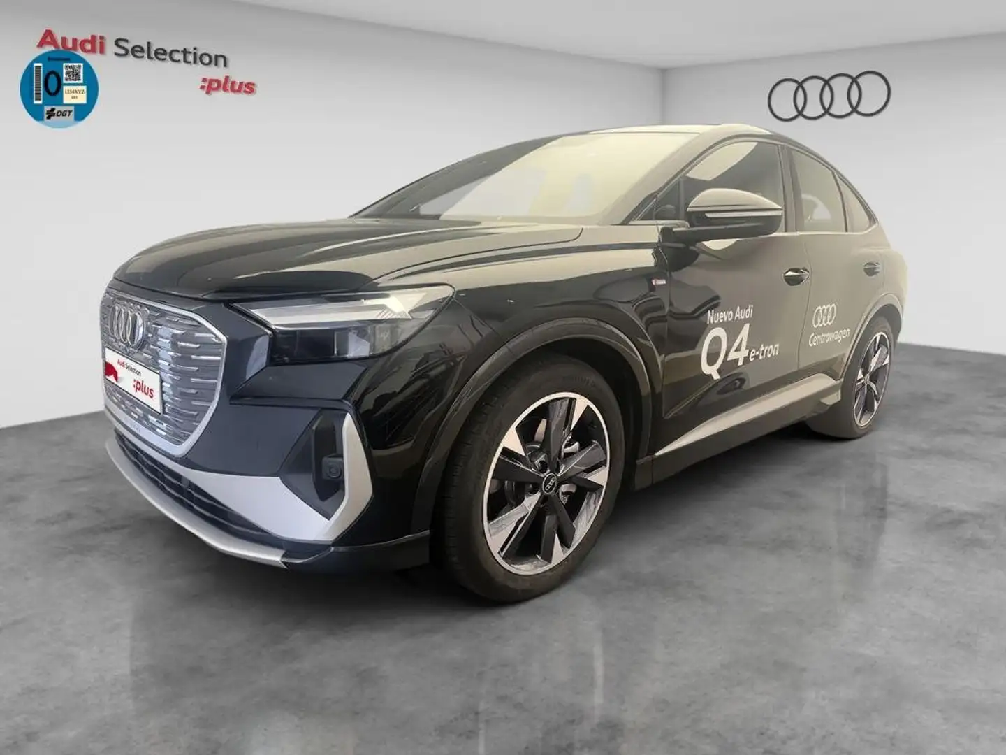 Audi Q4 e-tron Sportback 45 Genuine edition 210kW 82KWh Negro - 1