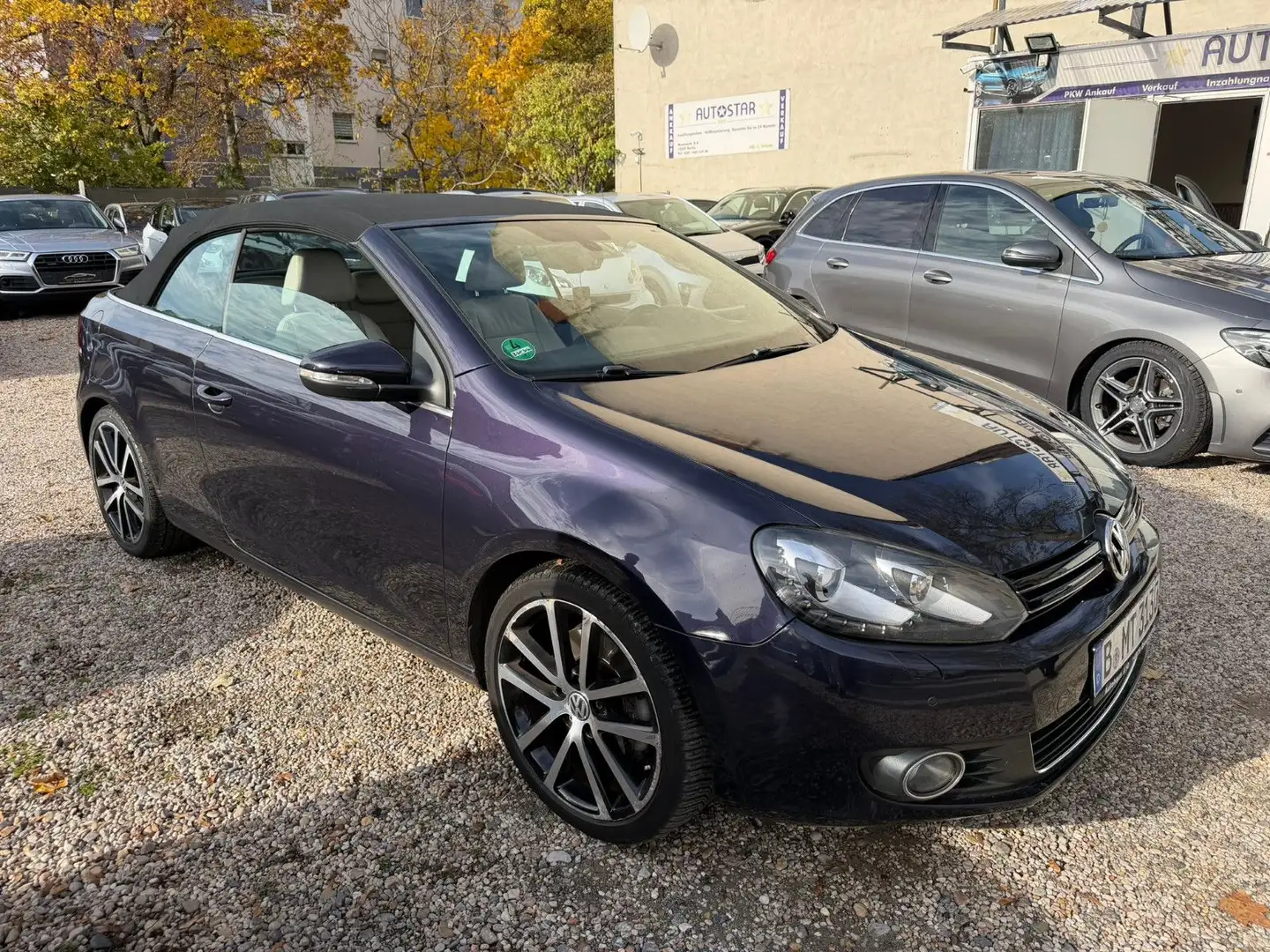 Volkswagen Golf 1.4 TSI DSG Cabriolet*Leder*Xenon*LED Mauve - 2