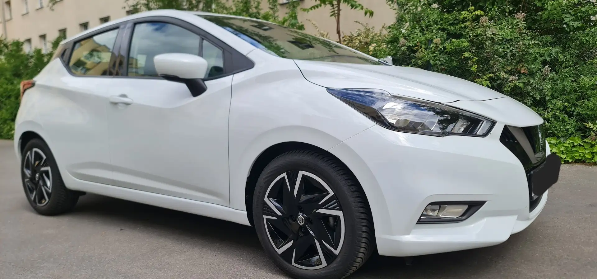 Nissan Micra 1.0 IG-T N-Way Weiß - 1