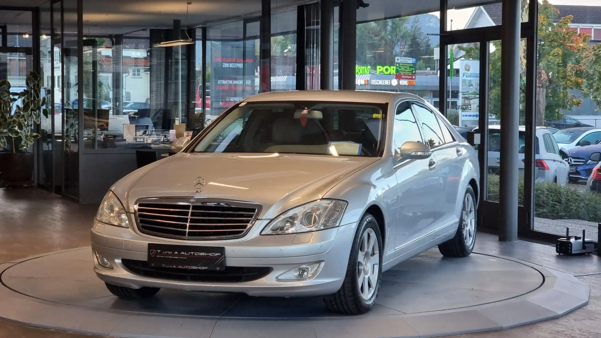 Mercedes-Benz S 350 Aut. *Luftfederung*LEDER*Sitzbelüftung* Silber - 1