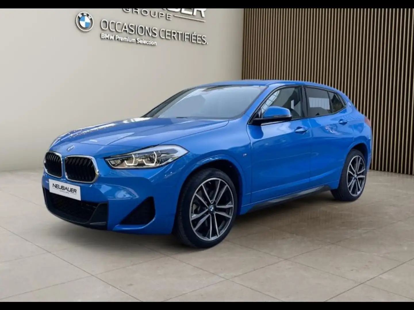 BMW X2 xDrive20iA 178ch M Sport Bleu - 1