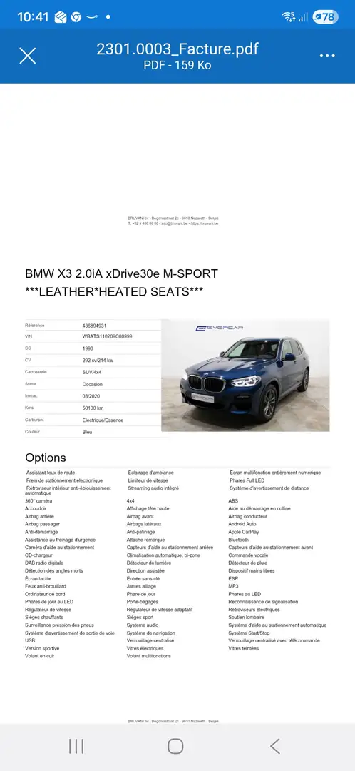 BMW M3 BMW X3 XDRIVE30E - 2