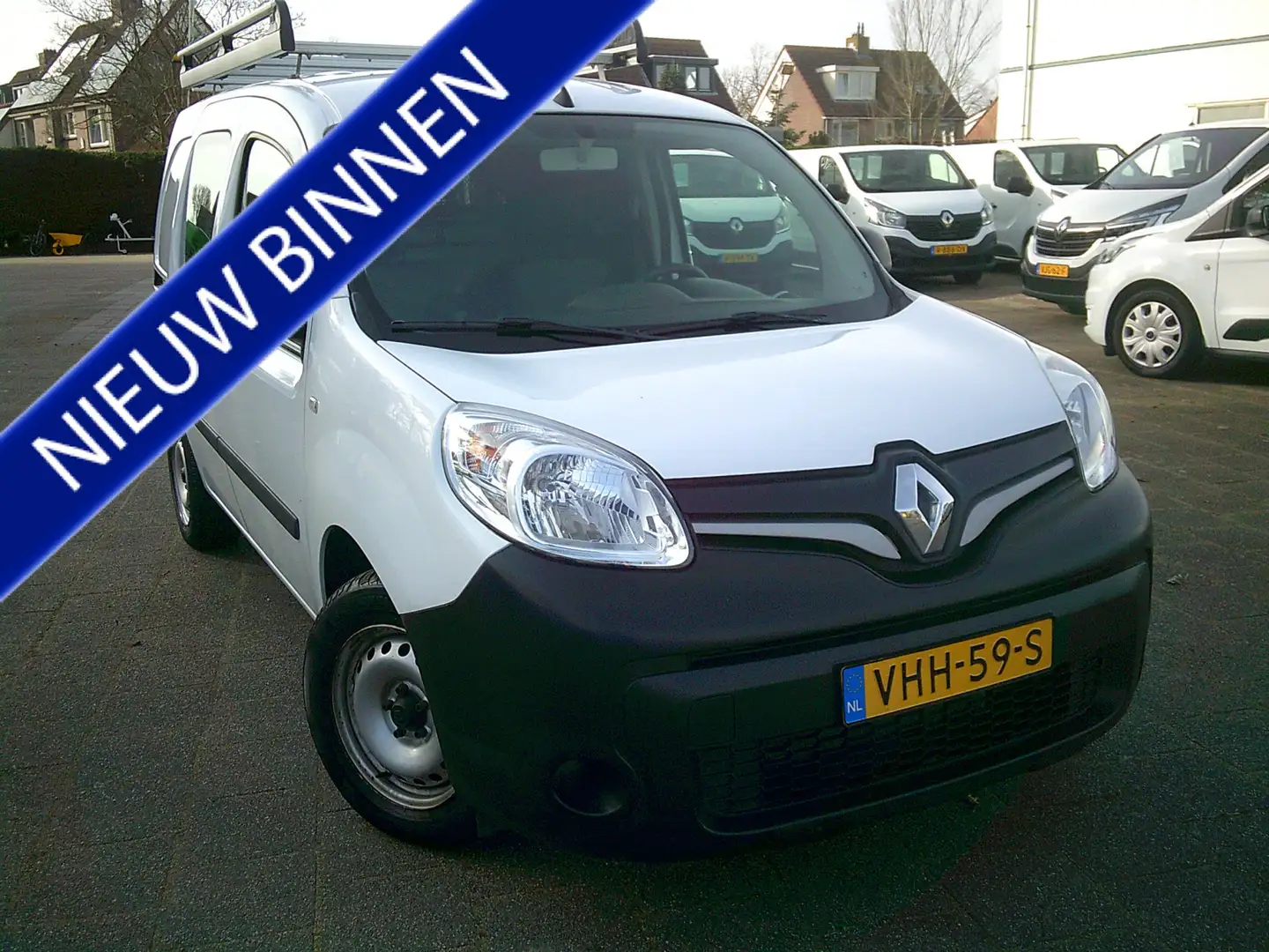 Renault Kangoo 1.5 Blue dCi 80 Comfort VOORZIEN VAN AIRCO+CRUISE+ Weiß - 1