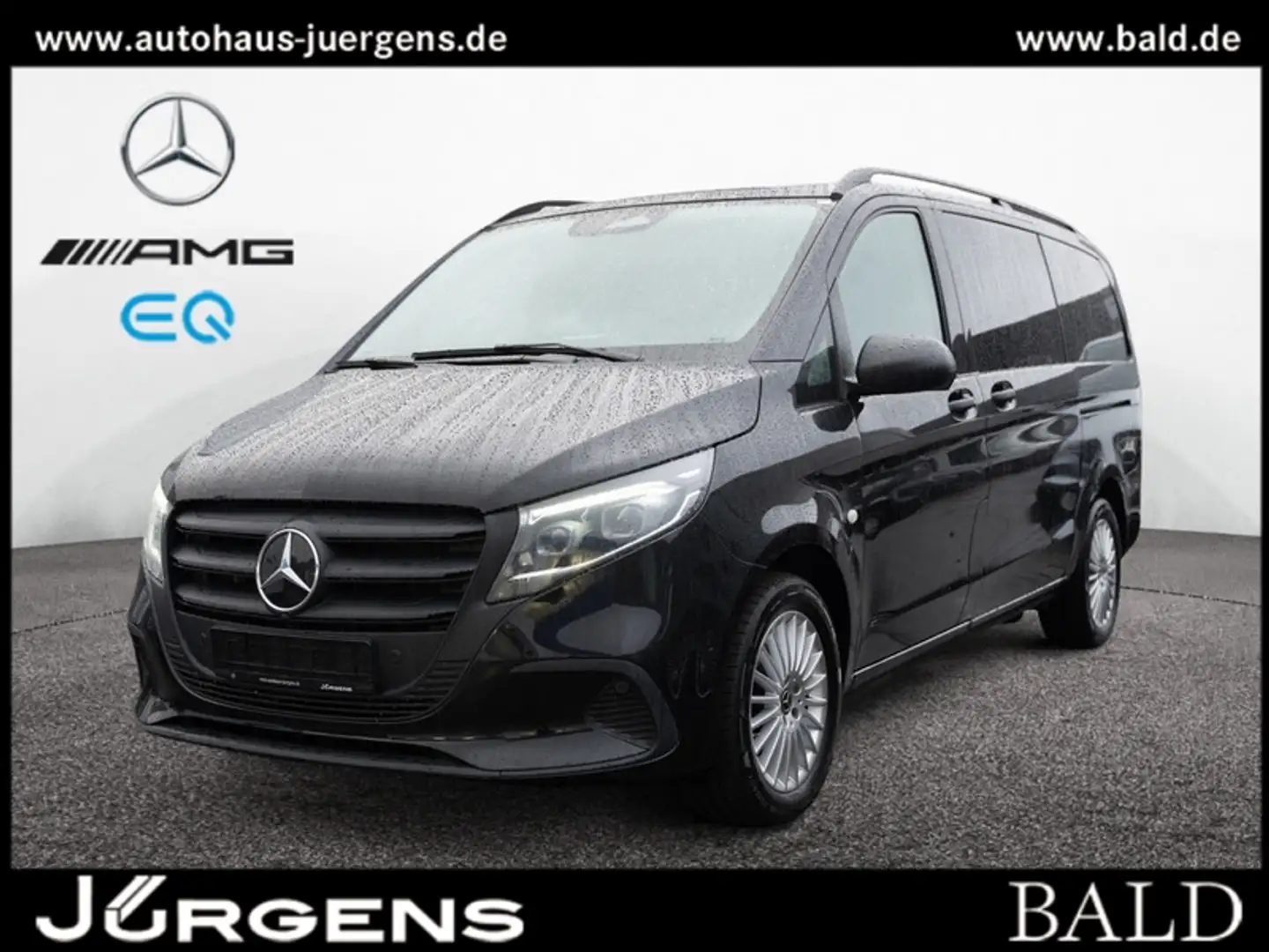 Mercedes-Benz Vito 119 Tourer/PRO/MOPF/Navi/MBUX/Totw/SHZ/Temp Schwarz - 1