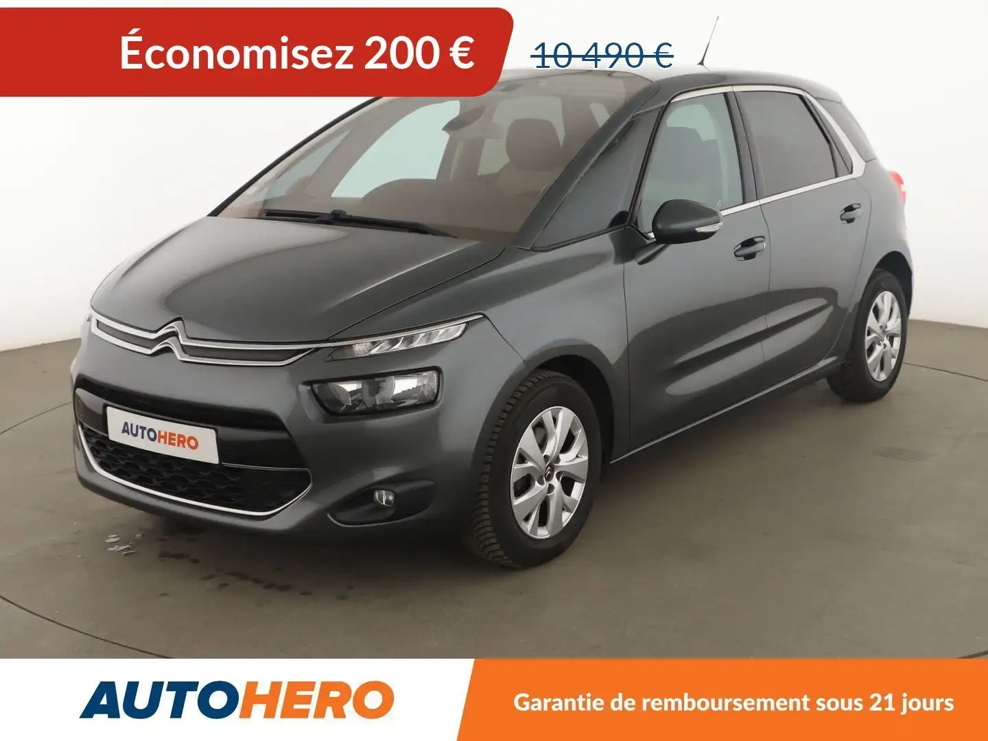 Citroen C4 Picasso 1.6 e-HDi Intensive BV6 Gris - 1