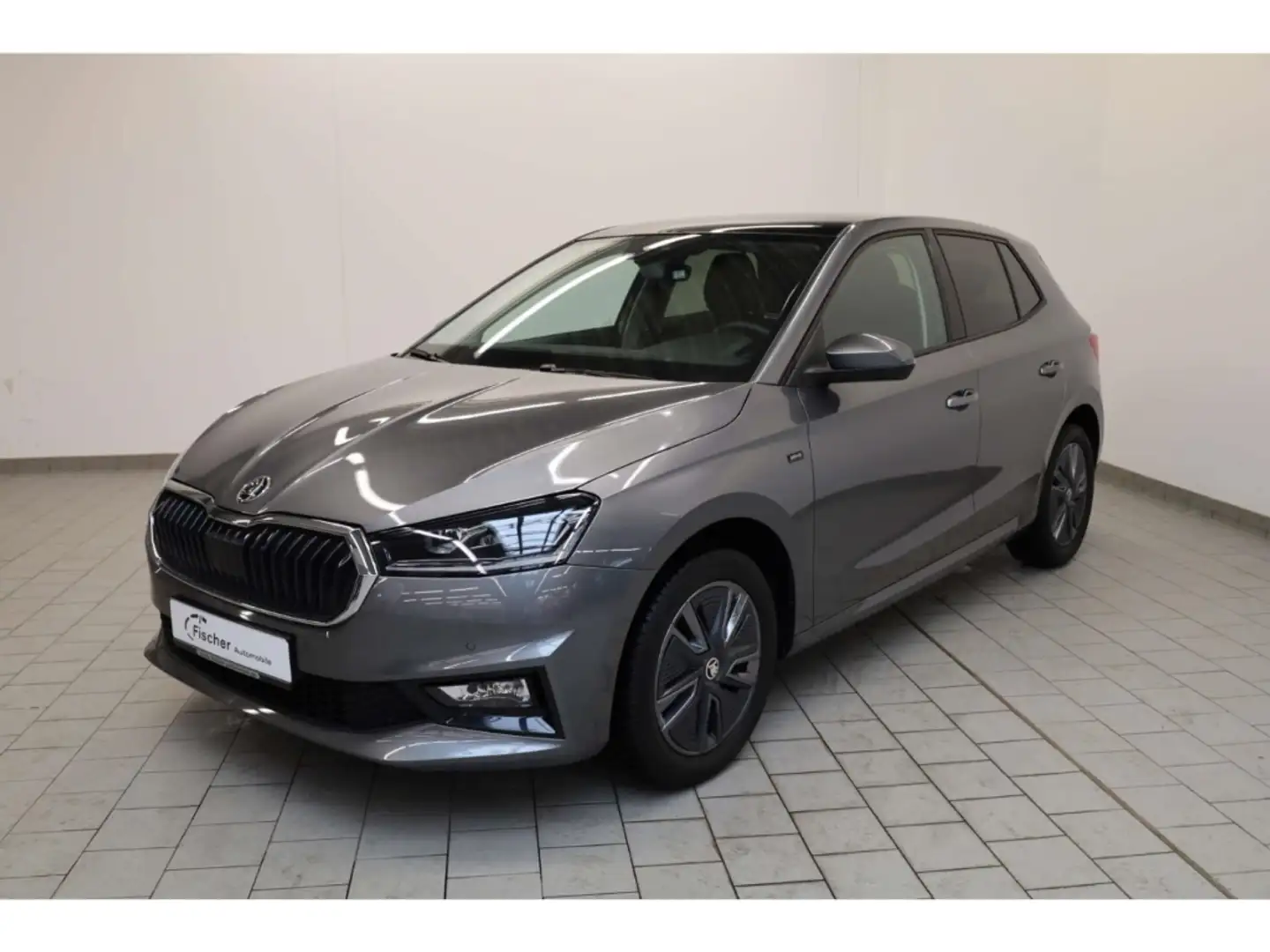Skoda Fabia 1.0 TSI Selection DSG P-Dach/LED/NAV/RFK Grau - 2
