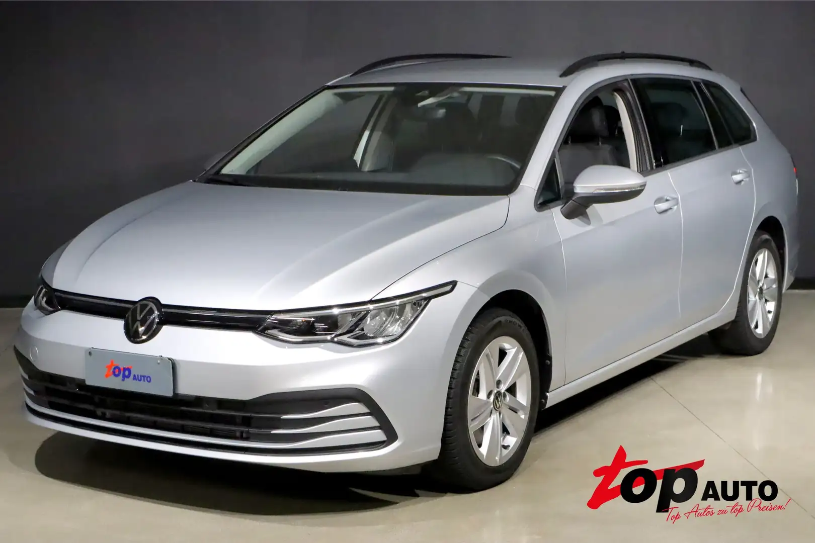 Volkswagen Golf Variant Golf Variant 2.0 tdi Life 150 CV DSG LED ACC Silber - 1