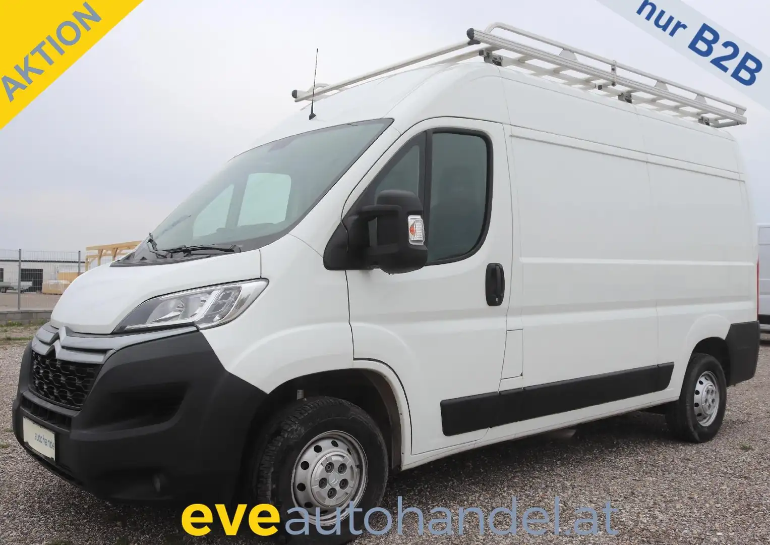 Citroen Jumper L2H2 Kasten DACHTRÄGER/€ 14.900,- netto NAVI Weiß - 1