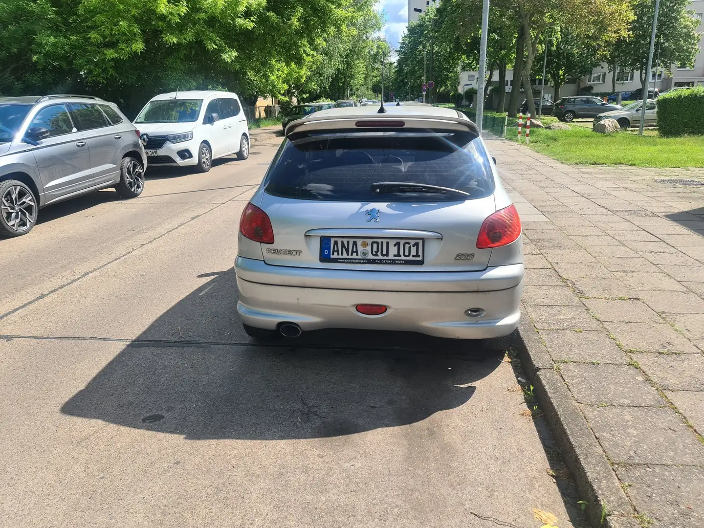 Peugeot 206 Quiksilver Grey - 1