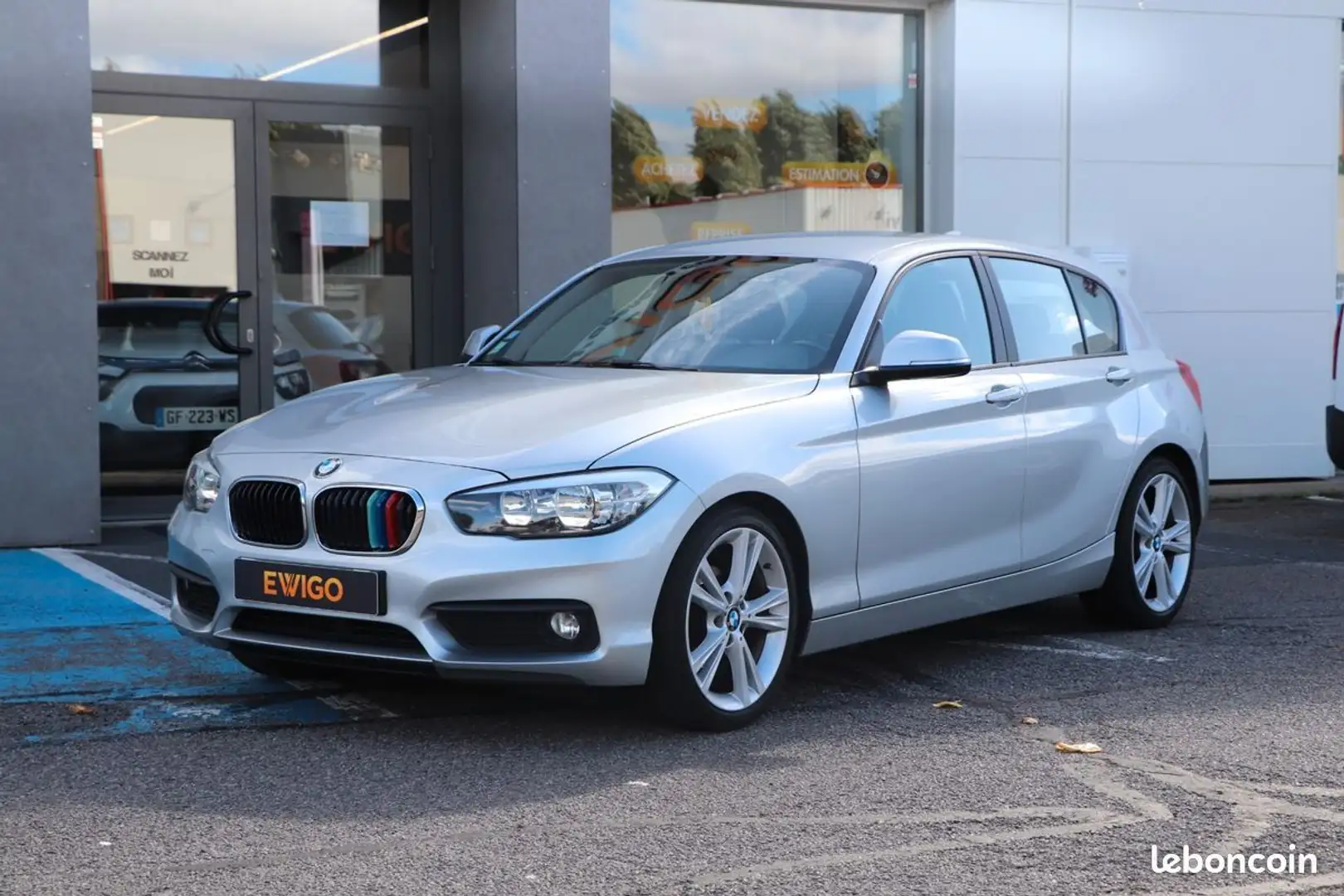BMW 116 serie 1.5 116 d cv lounge entretien a jour garantie Gris - 1