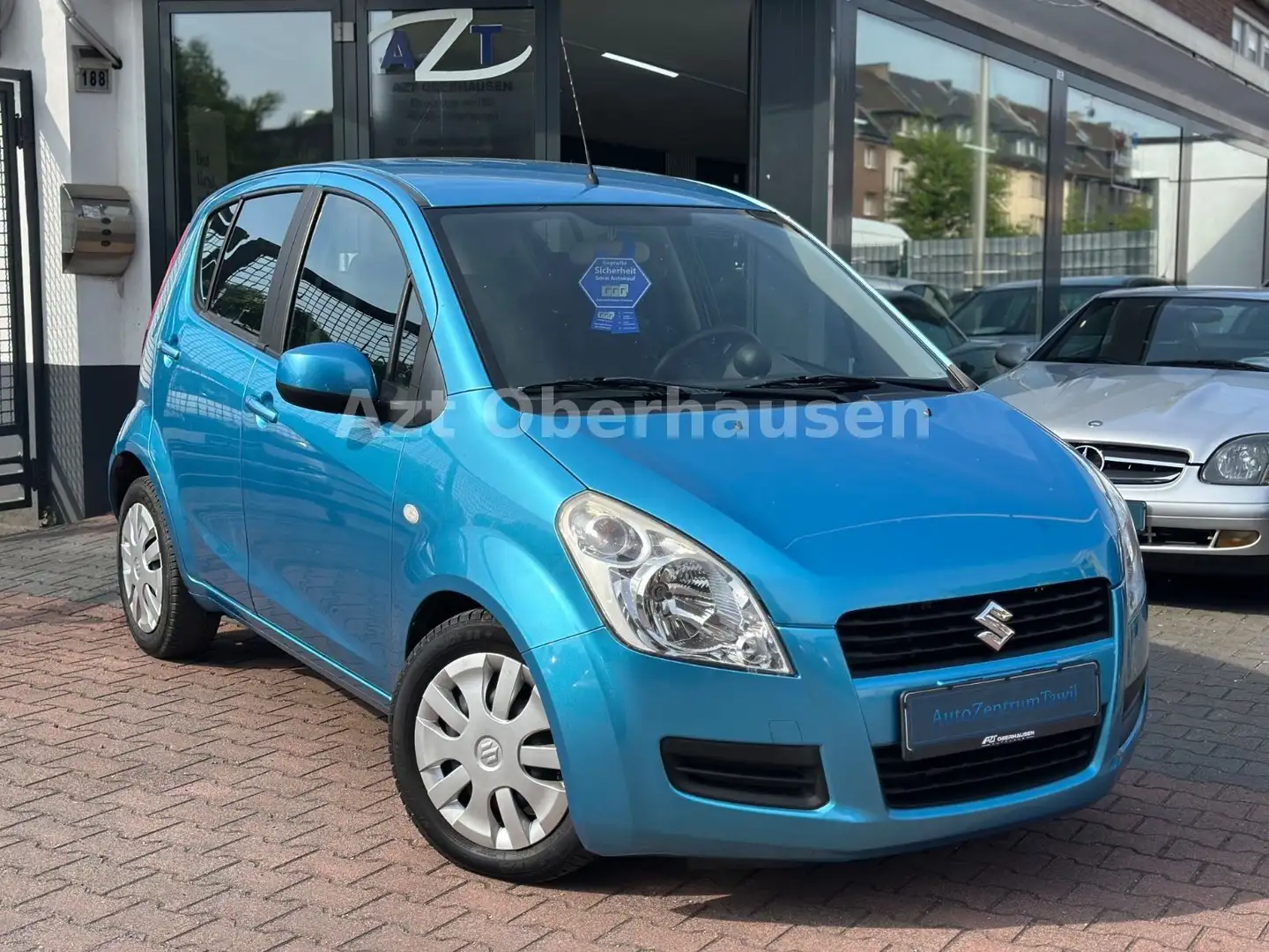Suzuki Splash *AUTOMATIK*1.HAND*NUR 35TKM*SCHECKHEFT* Modrá - 1
