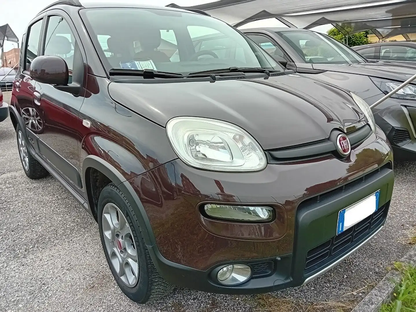 Fiat Panda 0.9 TwinAir Turbo S&S 4x4 Brun - 2