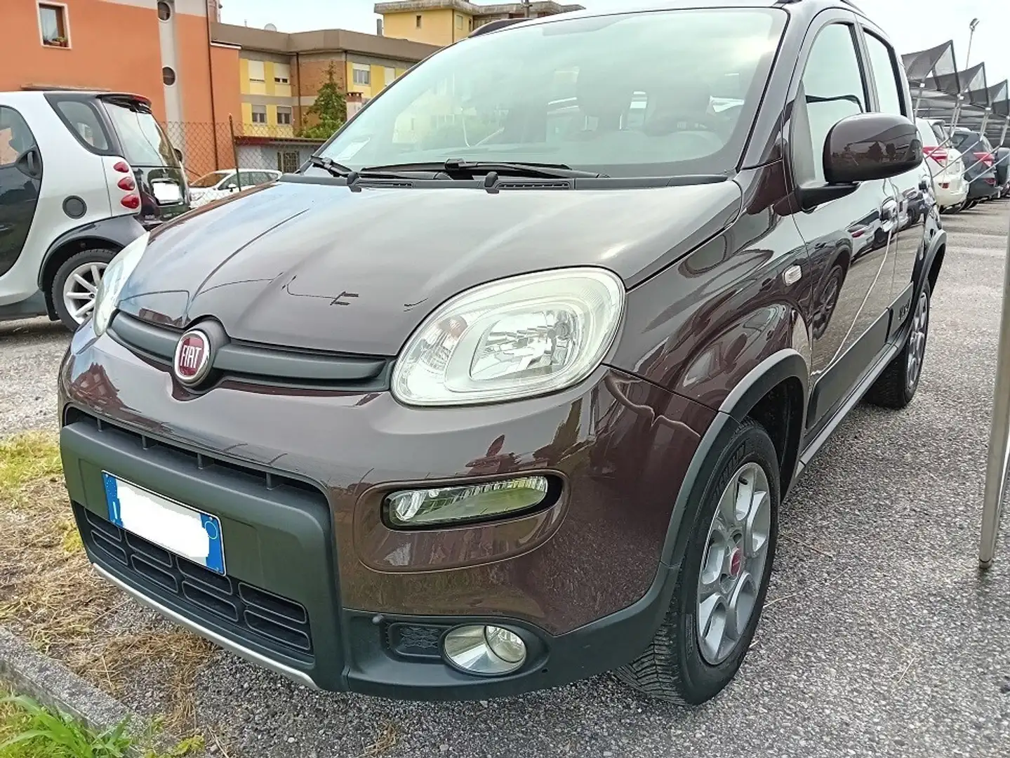 Fiat Panda 0.9 TwinAir Turbo S&S 4x4 Brun - 1