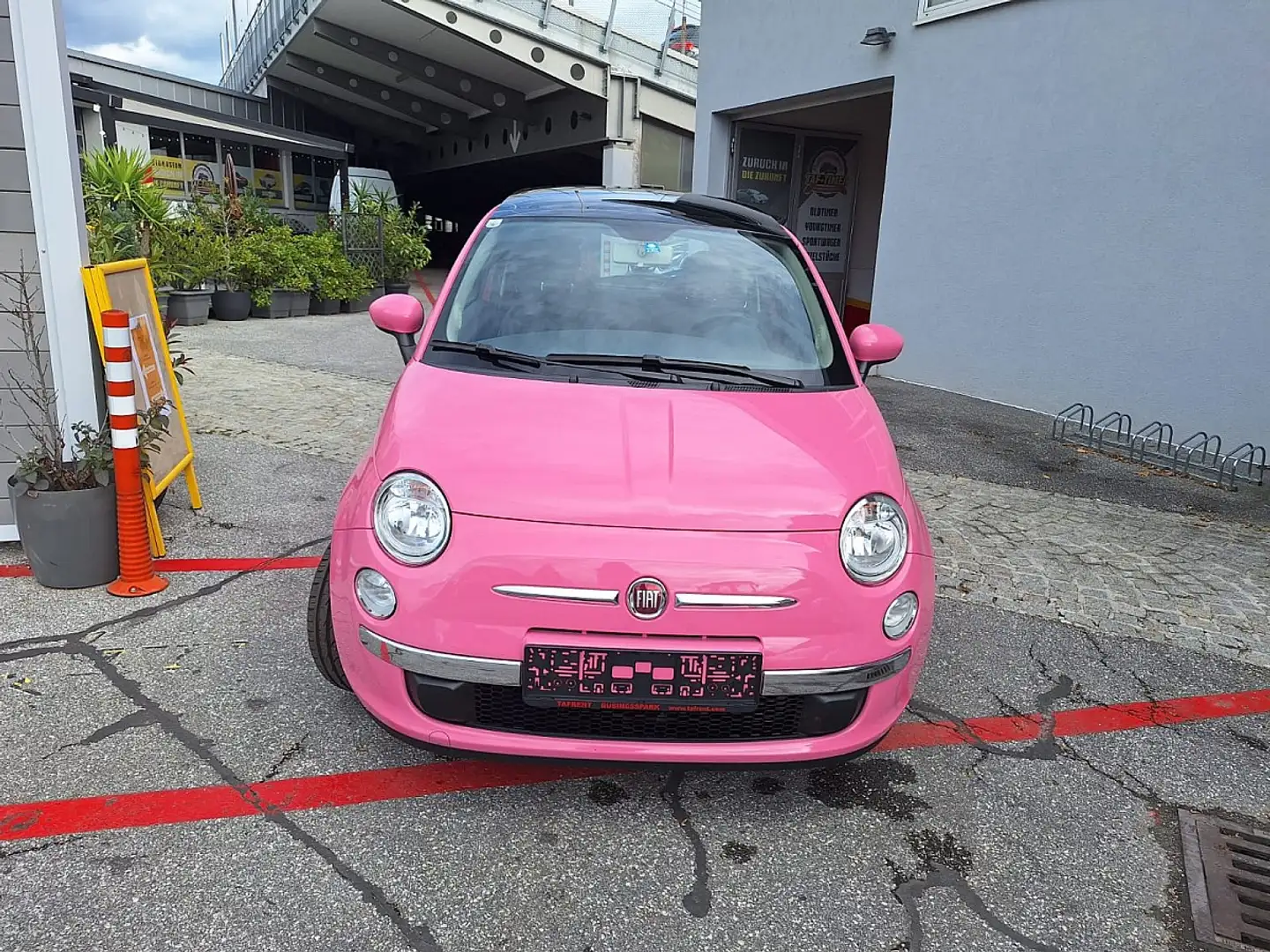 Fiat 500 1,2 PINK Sondermodell Violett - 2