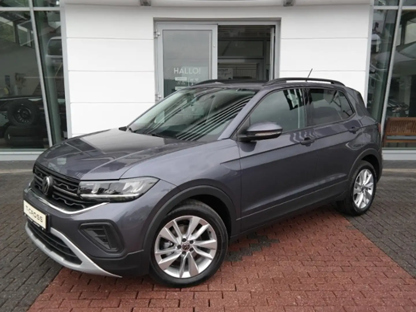 Volkswagen T-Cross 1.0 TSI Life DSG Keyless,Kamera,SHZ,AppConnect Gris - 2