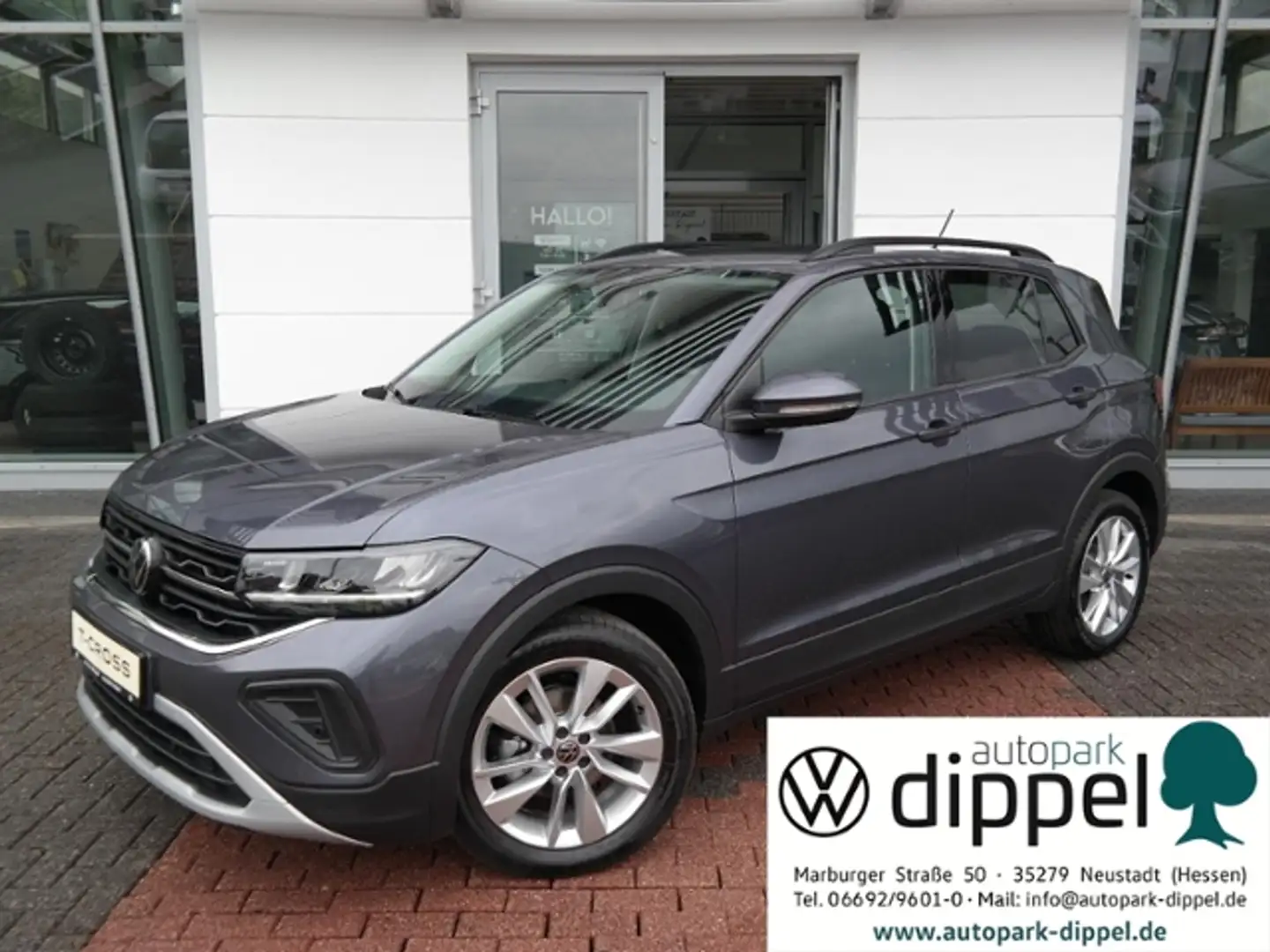 Volkswagen T-Cross 1.0 TSI Life DSG Keyless,Kamera,SHZ,AppConnect Gris - 1