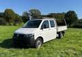Volkswagen T5 Transporter 2.0 TDI Pritsche DoKa Klima Weiß - thumbnail 1