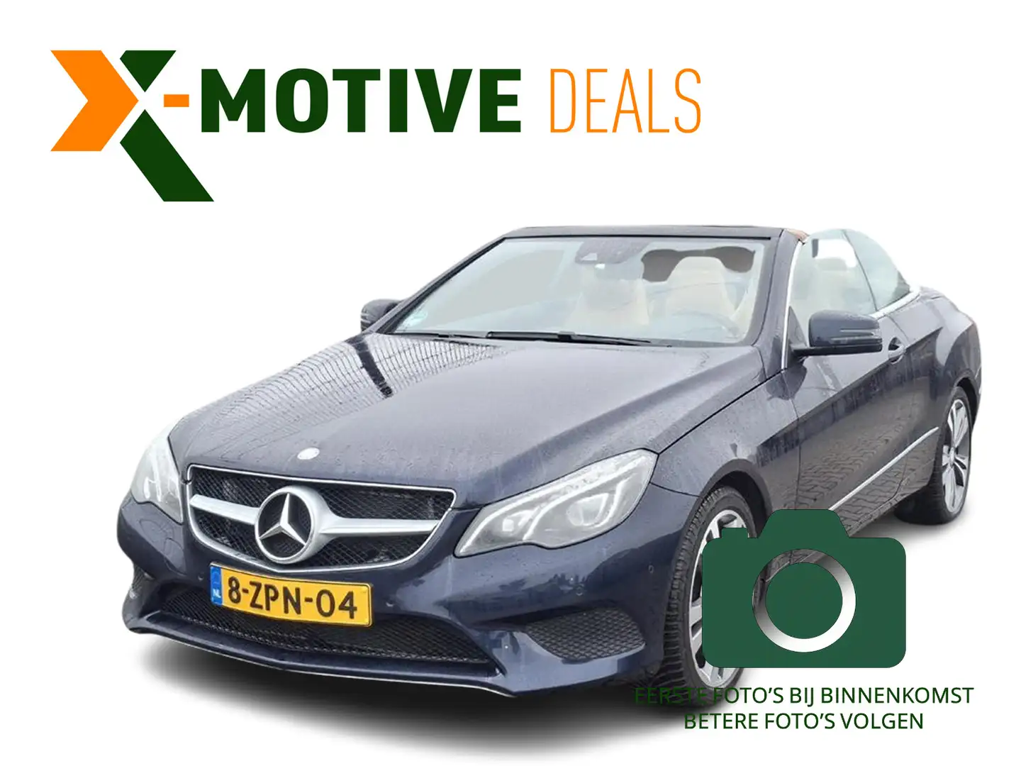 Mercedes-Benz E 400 Cabrio Prestige V6 333pk Exclusive | 1 eig! | Stoe Blauw - 1