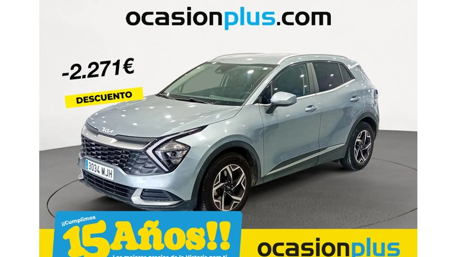 Kia Sportage 1.6 CRDi MHEV Business 4x2 136 Plateado - 1