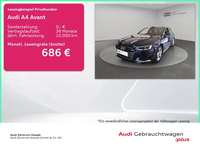 Audi A4 40 TDI qu. LED HuD Kamera StandHZG