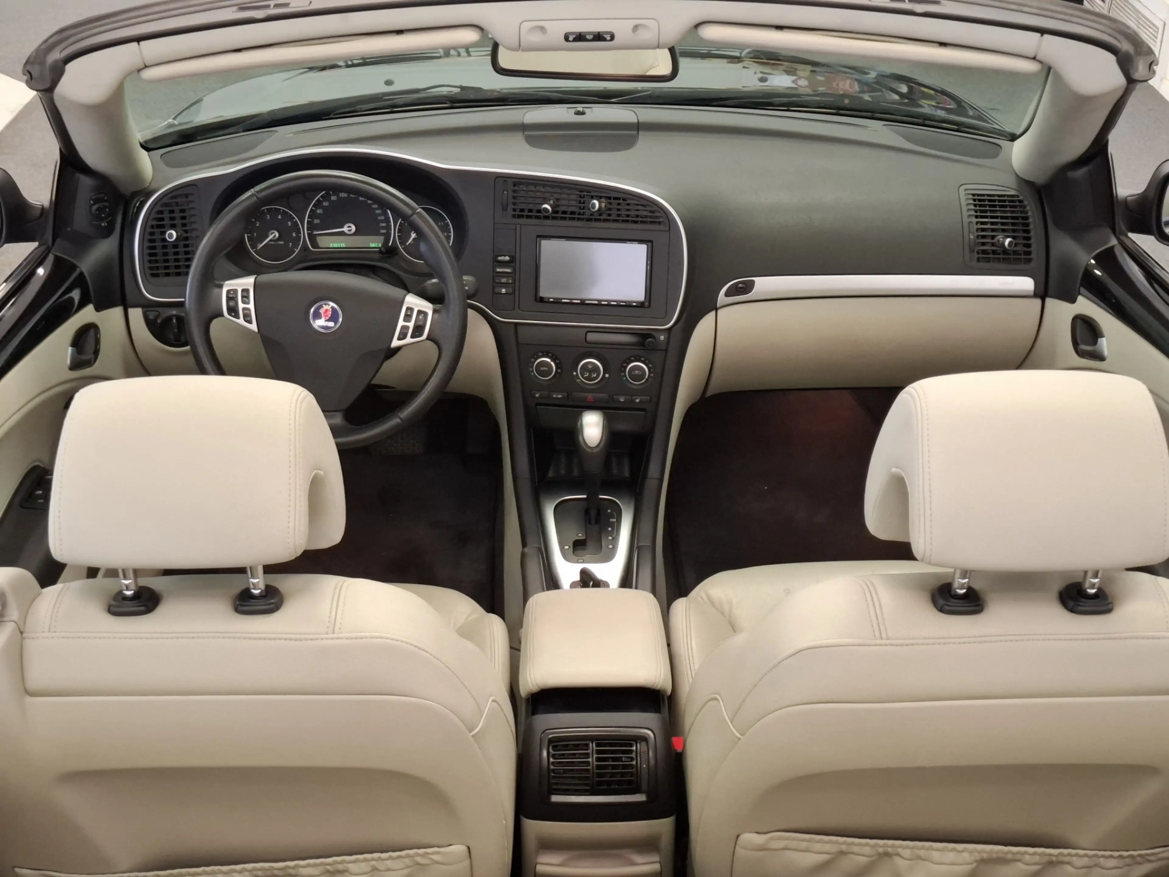 Saab 9-3 Cabrio 1.8t Vector A/T Leder Navi PDC 100% Onderho — photo 8