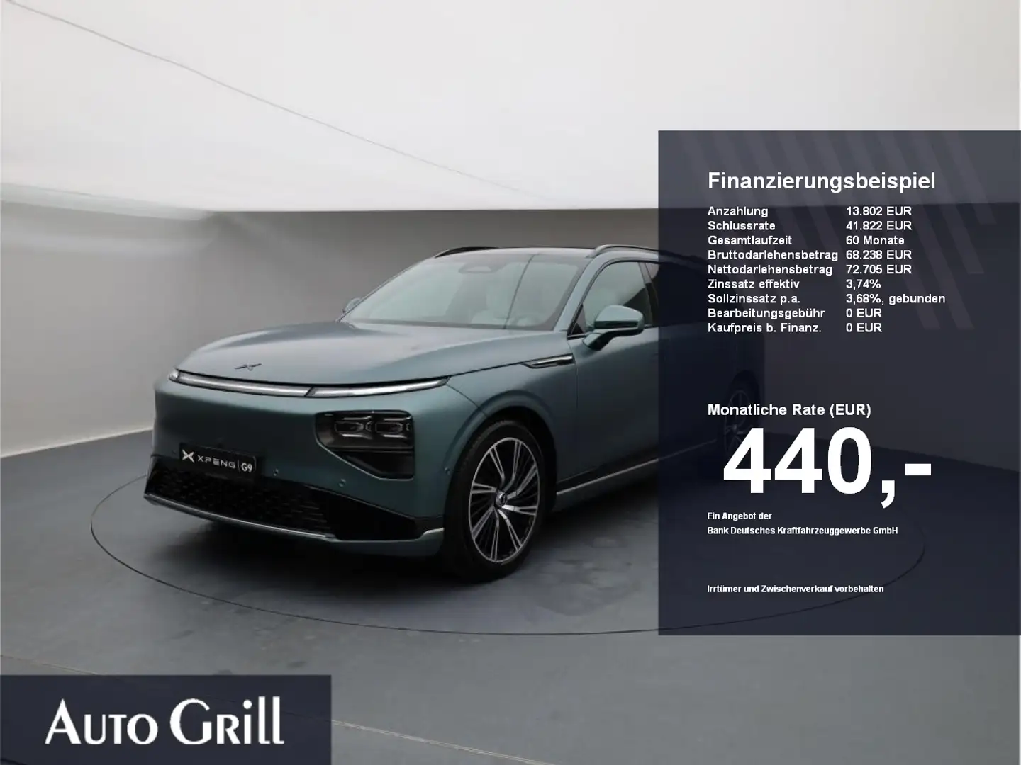 Xpeng G9 AWD Performance Modell 24 AHK Premium Paket Verde - 1