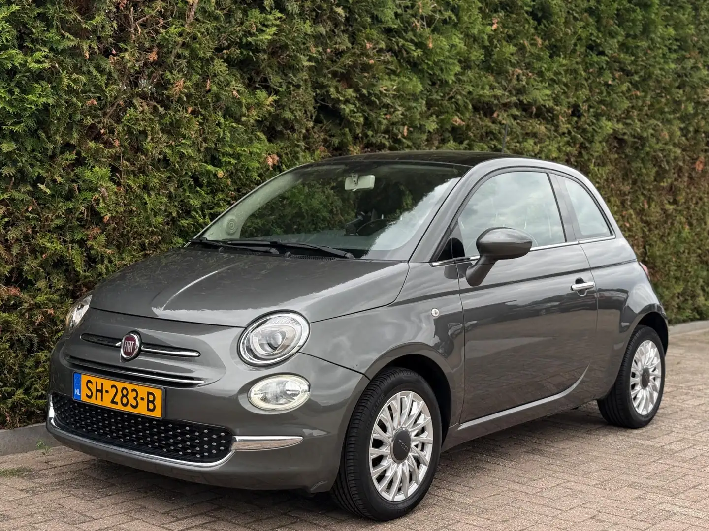 Fiat 500 1.2 Airco Automaat Bluetooth Grau - 1