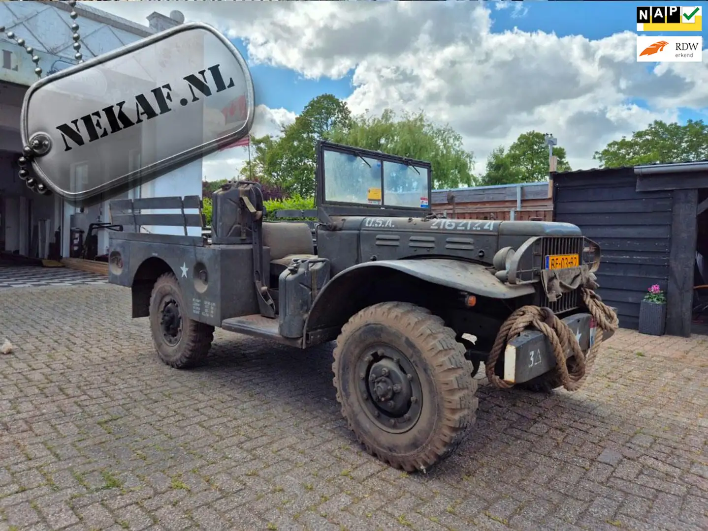 Dodge WC 51 1941 / Vroege Dodge / Patina Verde - 1