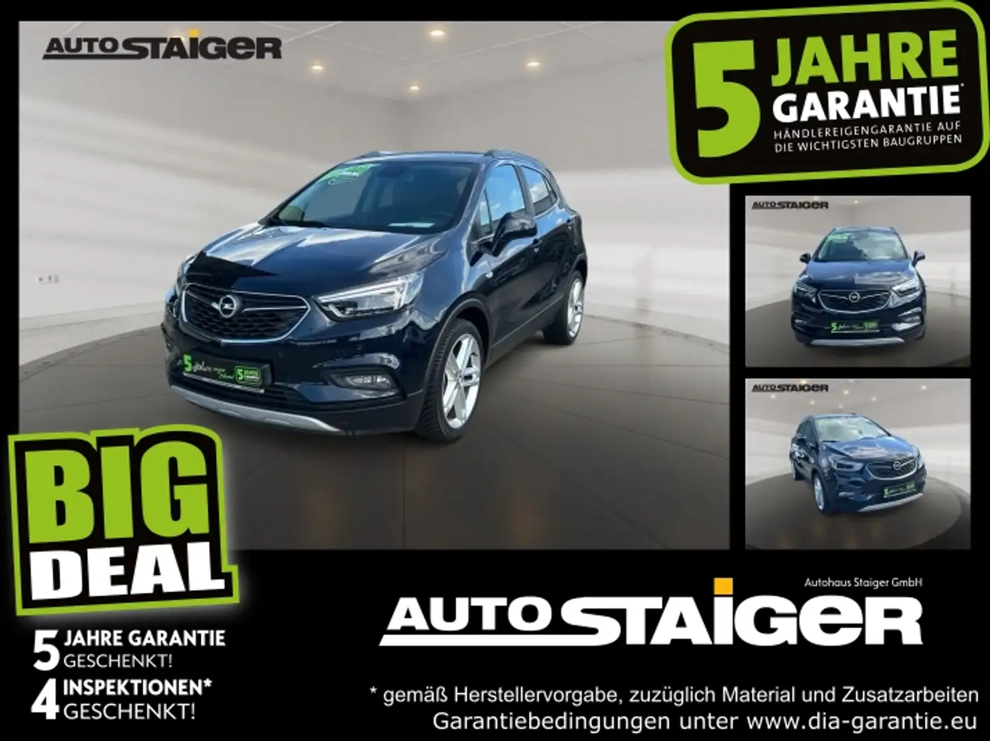 Opel Mokka Innovation Navi, Kamera, Winterpaket, PDC,... Blau - 1