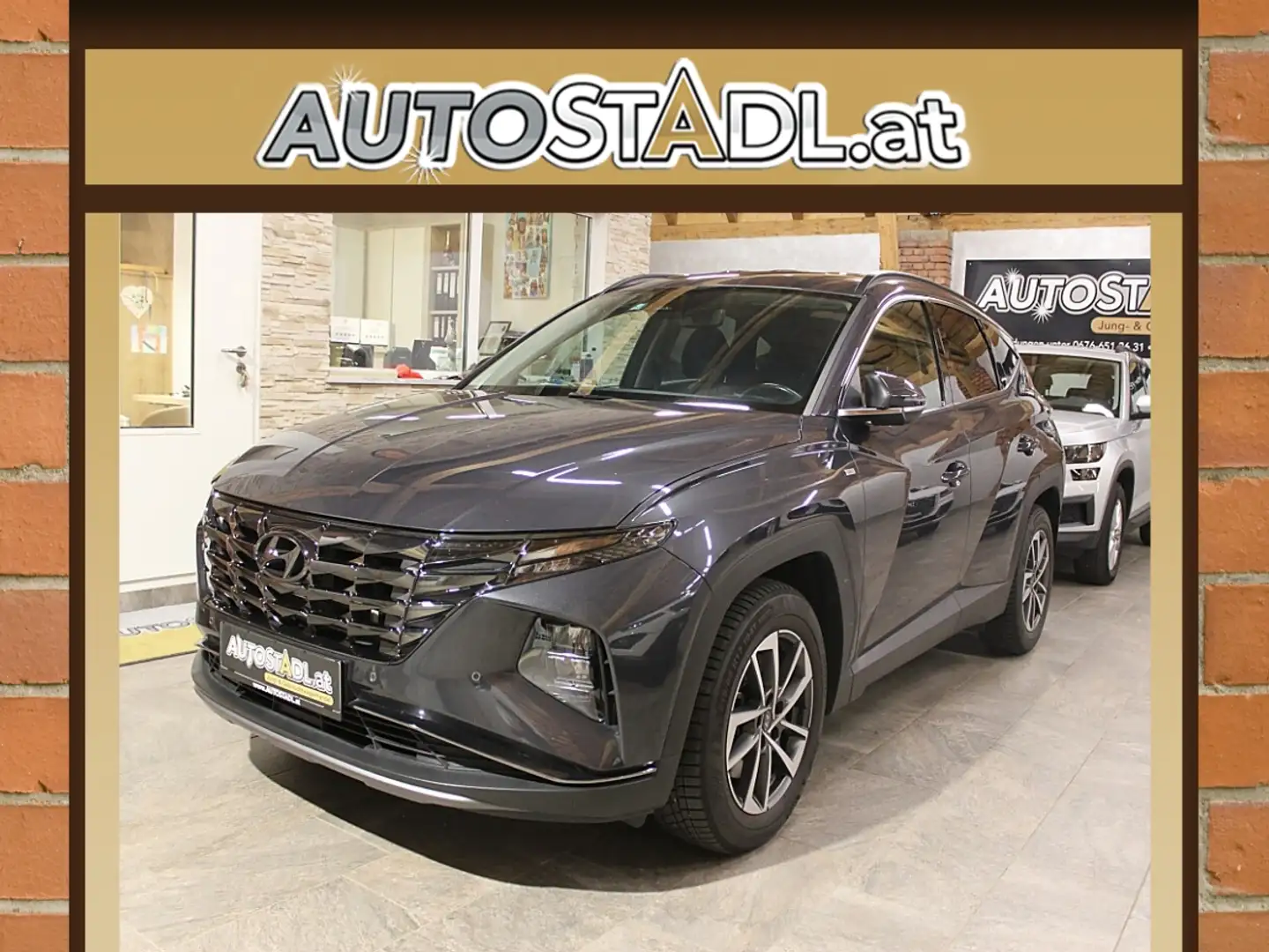 Hyundai TUCSON Tucson 1,6 CRDI 4WD 48V Line/NAVI-SITZHZG-AHV-T... Grau - 1
