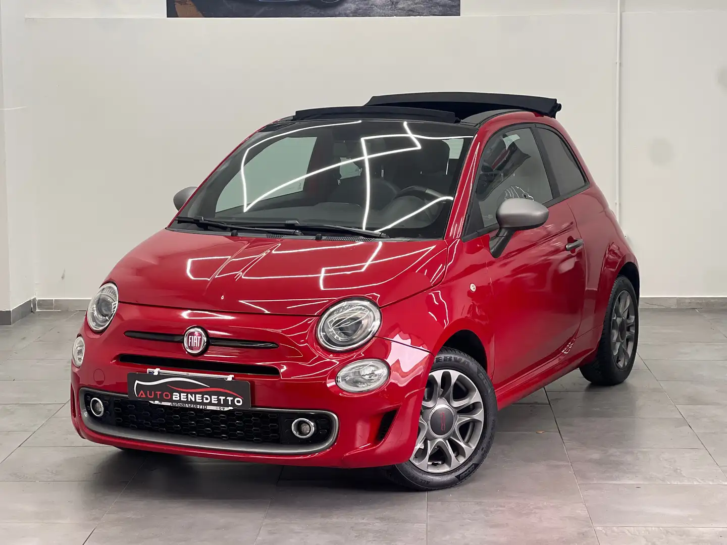 Fiat 500C 500C 1.2 69cv Sport Rosso - 1