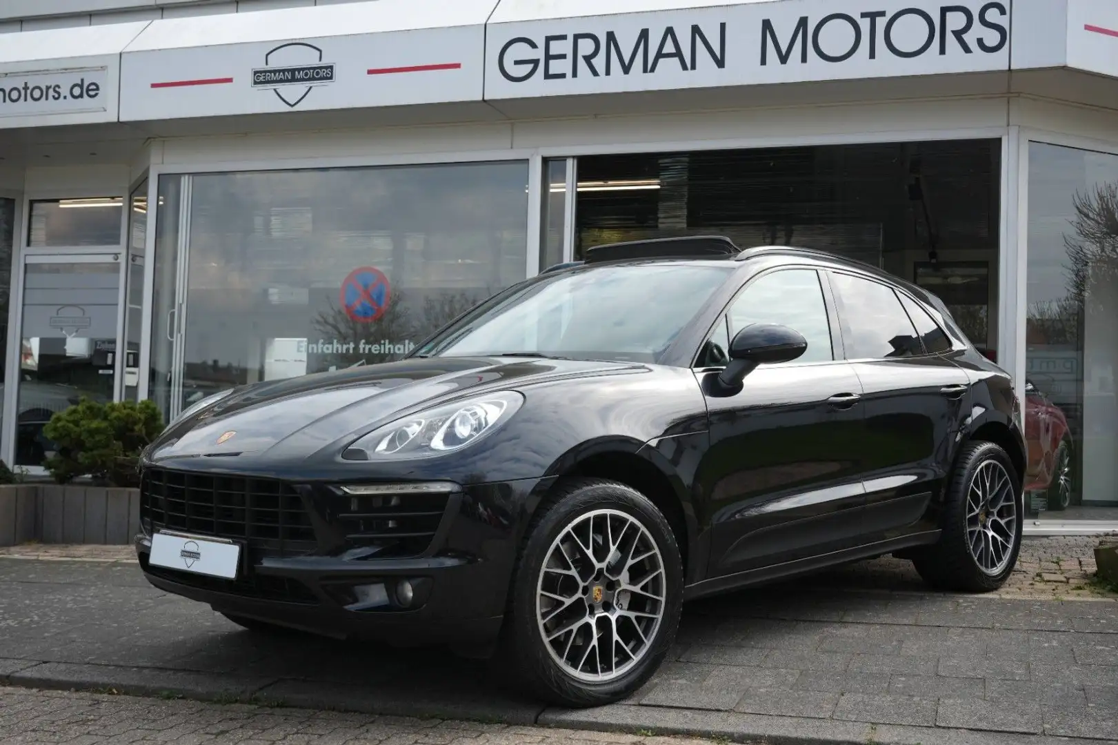 Porsche Macan S Diesel PANO/MWST/MEMORY/18 WEGE Noir - 1