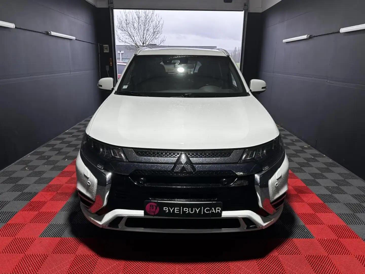 Mitsubishi Outlander Outlander Phev 2.4 S-AWC 312ch BVA PHASE 3 - TOIT OUVRANT - GRP ELECTROGENE - Garantie 12 mois Blanc - 1