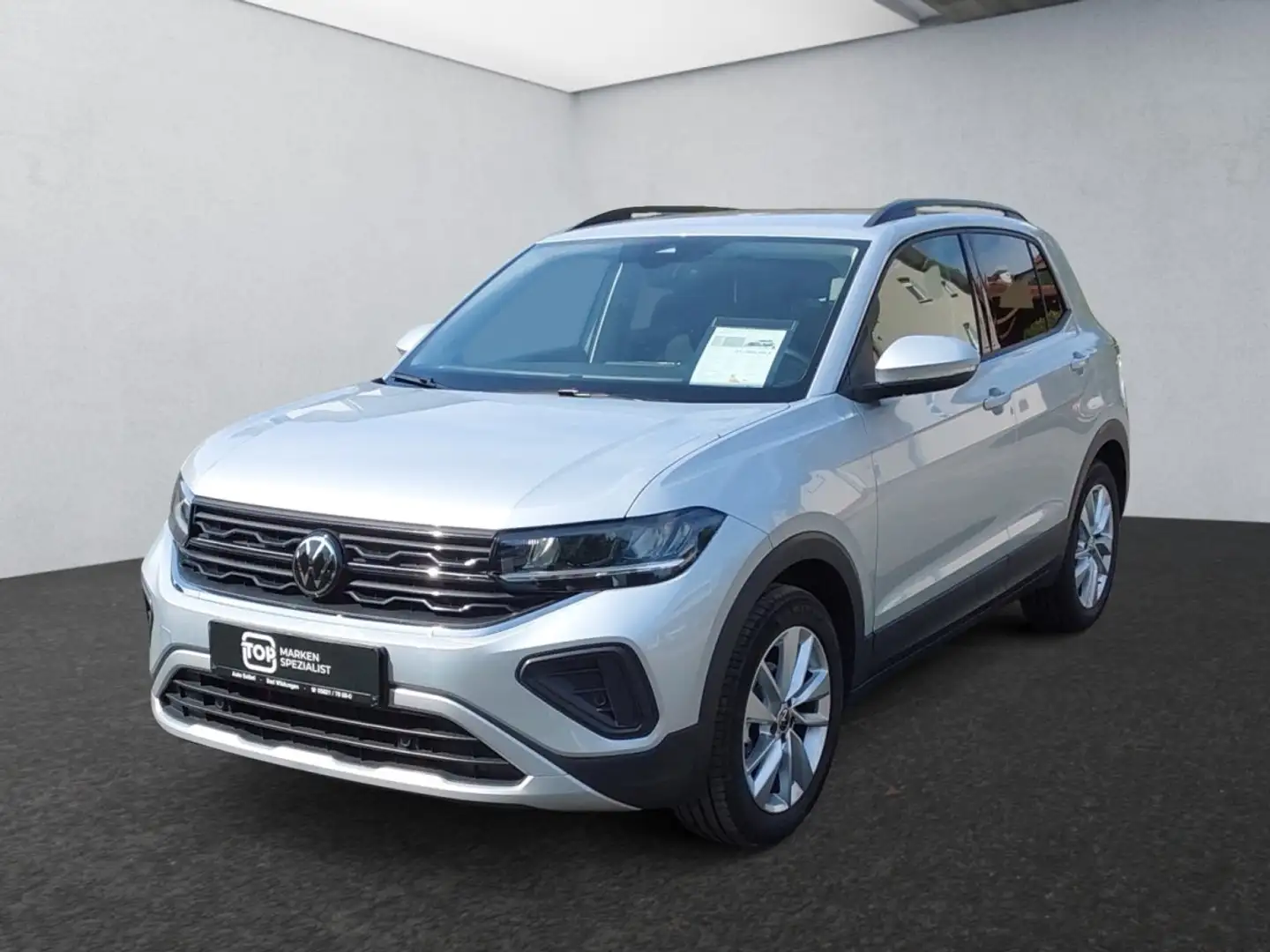 Volkswagen T-Cross 1,0 TSI Prime AHK Shz. Silber - 2