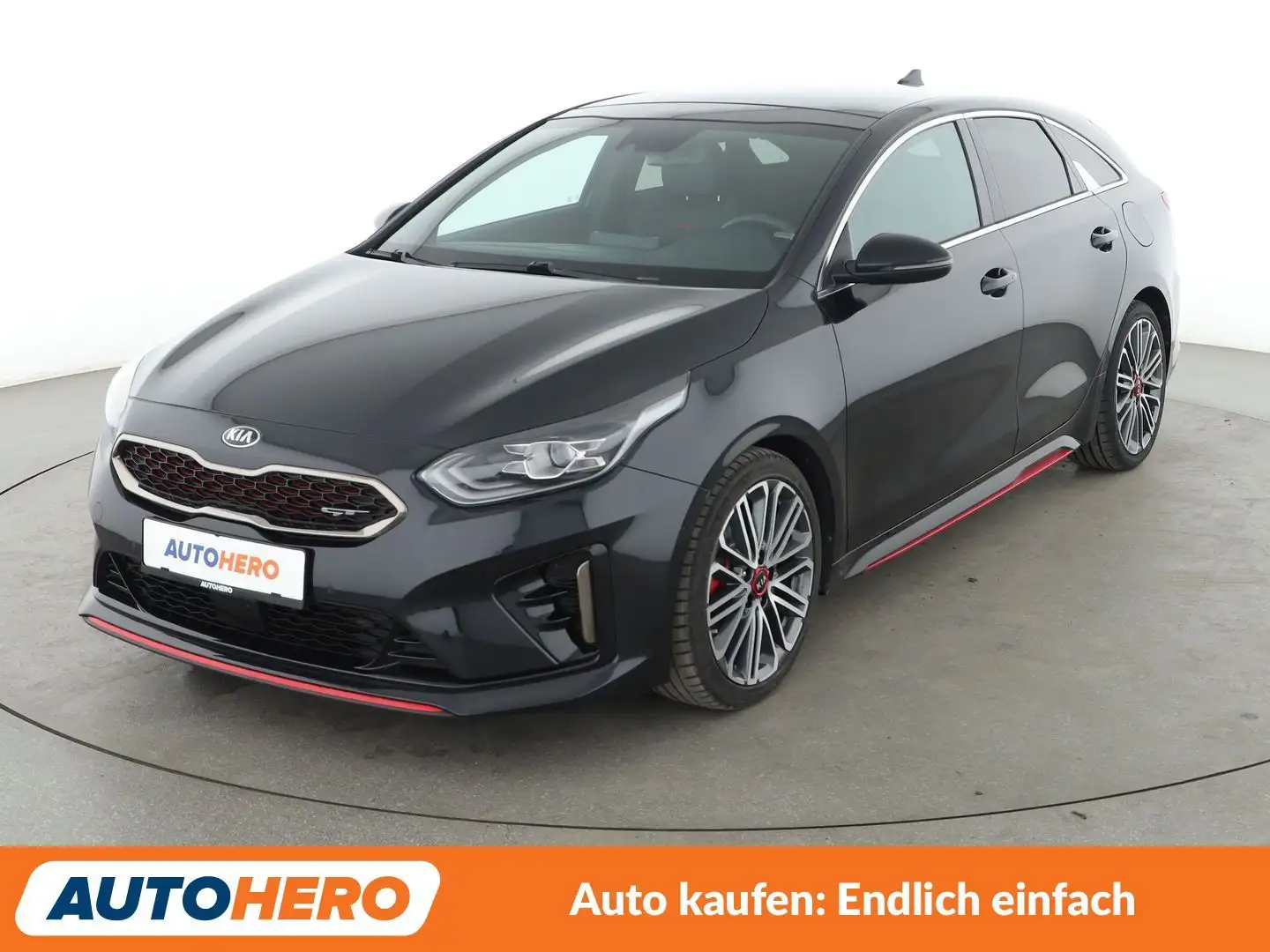 Kia ProCeed / pro_cee'd 1.6 TGDI GT Aut*NAVI*LED*ACC*CAM*PDC*SHZ* Schwarz - 1