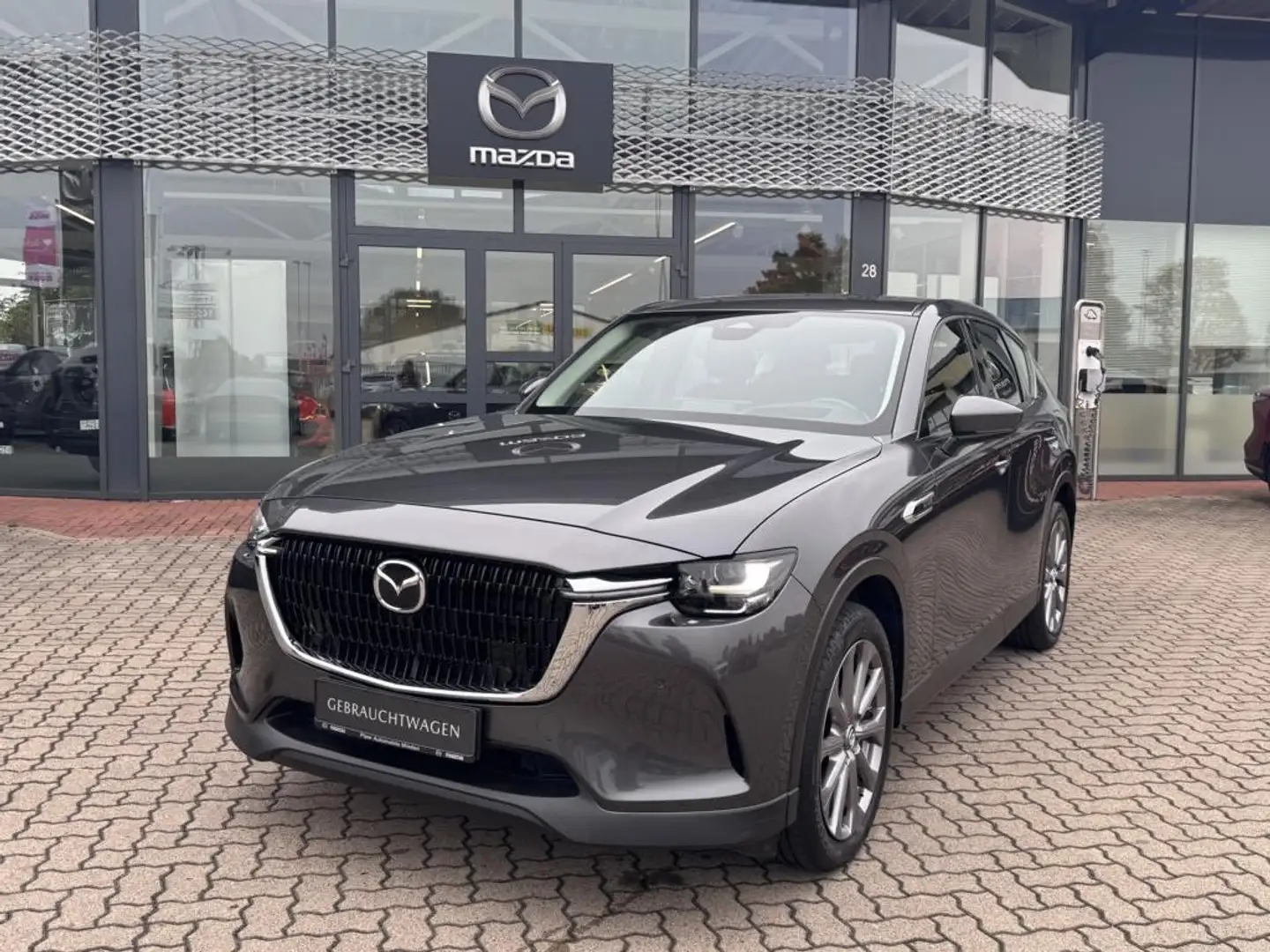 Mazda CX-60 e-SKYACTIV-D 254 AL-EXCLUSIVE P-GSD AHK Gris - 2