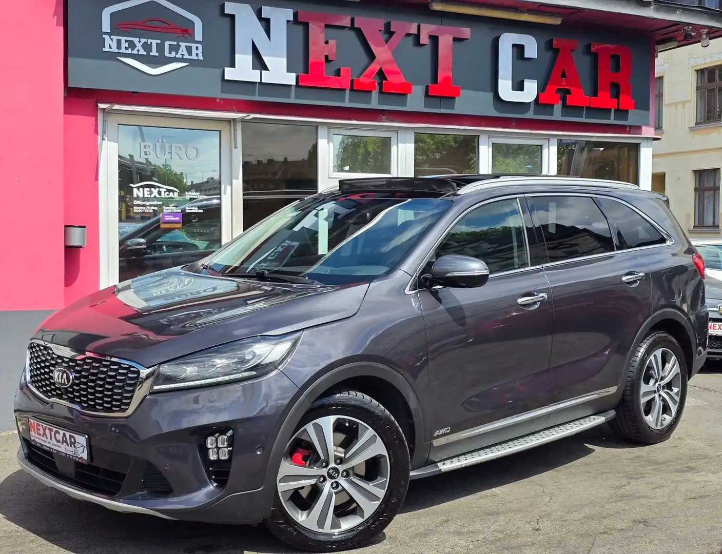 Kia Sorento 2.2 CRDi GT-Line 4WD|Auto|Pano|H&K|2.5To Silber - 1