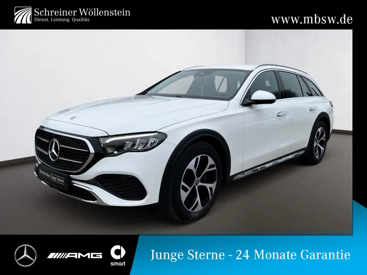 Mercedes-Benz E 220 d 4M T All-Terrain AIR*AHK*Sitzklima*DIST* Weiß - 1