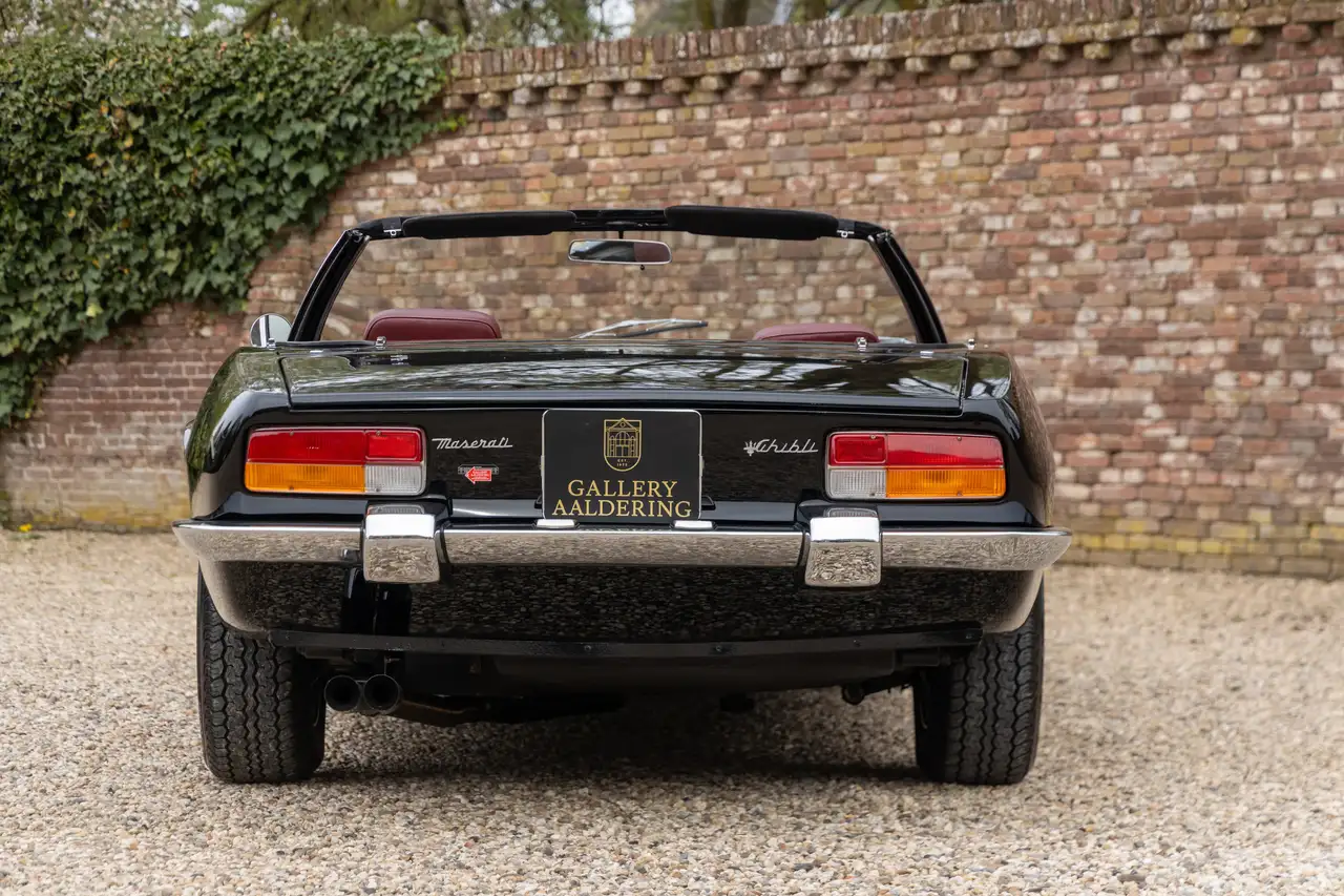 Maserati Ghibli 4700 Spyder "Built by Campana Carrozzeria Modena", foto 6